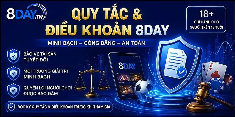 Quy Tắc Và Điều Khoản 8DAY - Những Điều Cần Nắm Vững 1 Quy tắc và điều khoản 8DAY